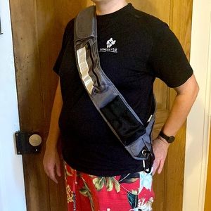 Crossbody sling for wallet, cellphone, keys and more!